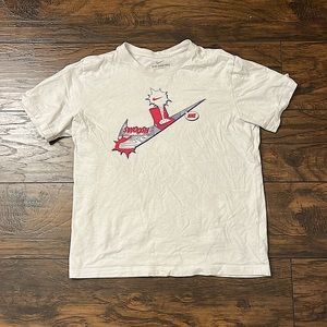 White Nike Tee